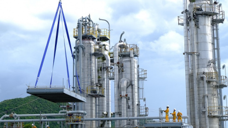 Hoàn thành bảo dưỡng sửa chữa - dừng khí GPP Dinh Cố 2021