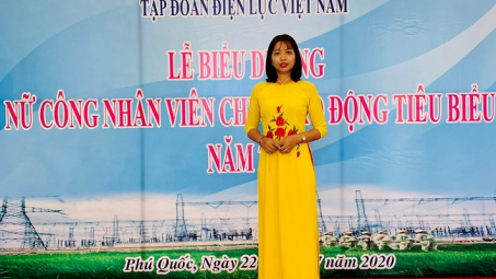 [Truyền thống Công Thương] Nữ công nhân lao động tiêu biểu của Công ty Nhiệt điện Uông Bí