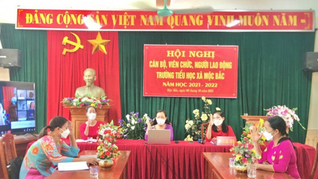 Trường Tiểu học Mộc Bắc: Học và làm theo phong cách “Nói đi đôi với làm” của Chủ tịch Hồ Chí Minh
