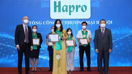 Hapro vượt thách thức, giữ vững danh hiệu “Thương hiệu mạnh Việt Nam”
