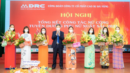 Công đoàn DRC: Hội nghị tổng kết công tác nữ và kỷ niệm Ngày thành lập Hội LHPN Việt Nam 20/10/2021
