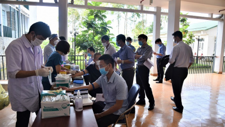 Công ty Nhôm Đắk Nông - TKV tổ chức khám sức khỏe định kỳ cho người lao động