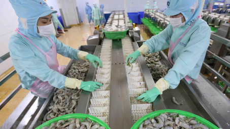 Xuất khẩu tôm sang Nga tăng trưởng mạnh dù ảnh hưởng bởi dịch