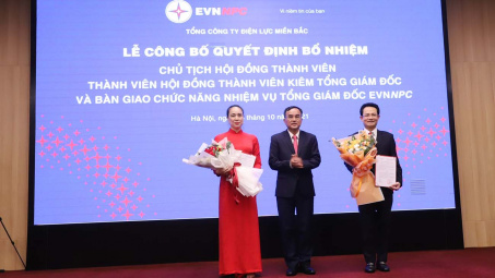 EVNNPC có tân Chủ tịch HĐTV và Tổng giám đốc