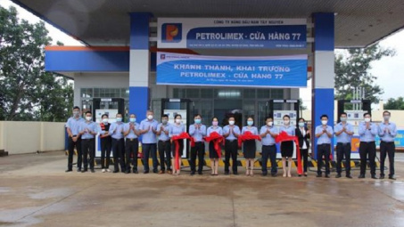 Xăng dầu Nam Tây Nguyên: Khai trương đồng thời 2 cửa hàng xăng dầu mang nhận diện mới