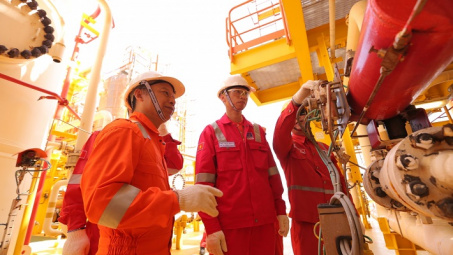 PVEP: Hoàn thành vượt mức các chỉ tiêu khai thác 9 tháng năm 2021