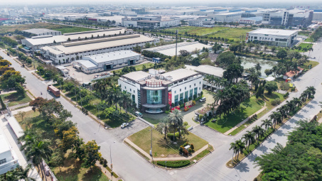 Khu công nghiệp Long Hậu: Điểm sáng thu hút đầu tư