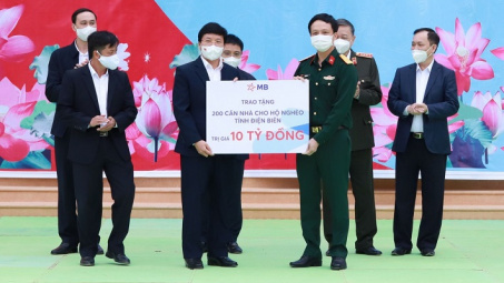 MB hỗ trợ kinh phí xây dựng 200 căn nhà cho người nghèo tại Điện Biên