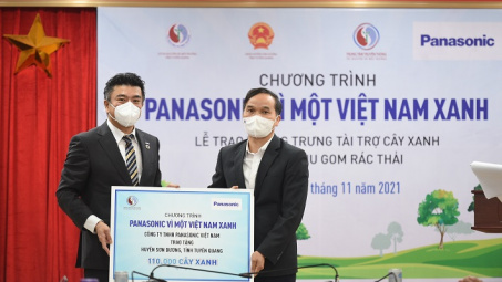 Vượt khó thời Covid-19, Panasonic tiếp tục hành trình vì một Việt Nam xanh