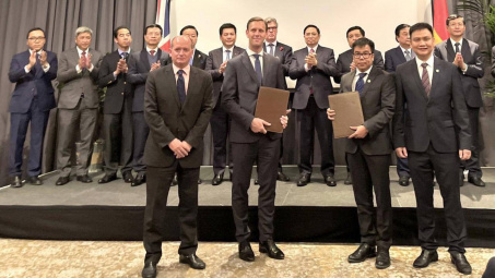 Việt Nam và Đức ký kết hợp tác phát triển năng lượng điện gió