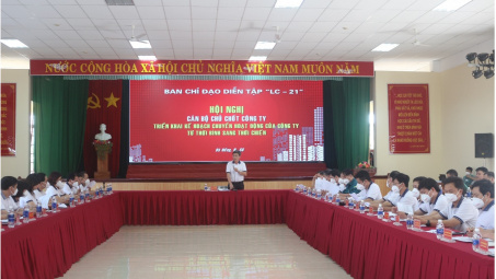 DRC triển khai diễn tập chiến đấu phòng thủ