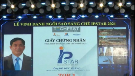 Câu chuyện về sáng kiến của Ngôi sao Sáng chế Ipstar 2021 Đỗ Đức Thắng