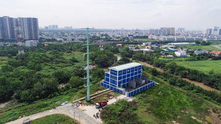 EVNHCMC đóng điện, vận hành giai đoạn 1 Trạm biến áp 110kV Phước Long