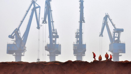 Giá quặng sắt và thép tại Trung Quốc tăng trở lại