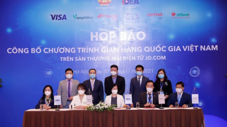 VPBank độc quyền hỗ trợ doanh nghiệp Việt tham gia Gian hàng Quốc gia Việt Nam trên JD.com