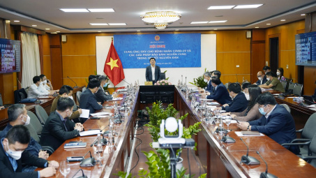 Bộ trưởng Nguyễn Hồng Diên: Tập trung sản xuất, phân phối đáp ứng tối đa nhu cầu oxy trong dịp Tết Nguyên đán