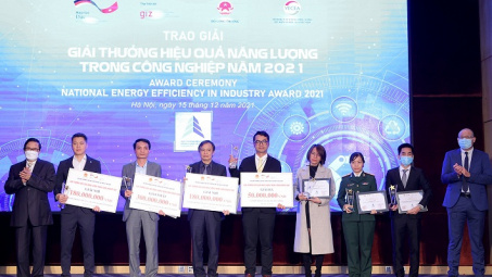 Cao su Đà Nẵng đạt Giải Nhì - Giải thưởng Hiệu quả năng lượng năm 2021