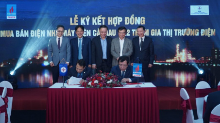 Ký kết Hợp đồng mua bán điện Nhà máy điện Cà Mau 1 và 2
