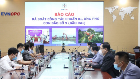 EVNCPC: Hoàn tất các phương án ứng phó bão RAI