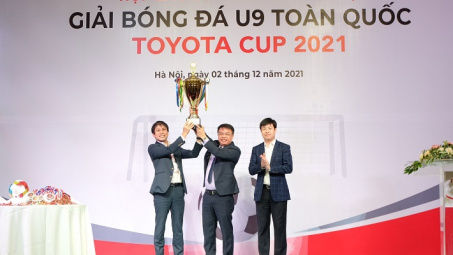Khởi động giải Bóng đá U9 toàn quốc TOYOTA CUP 2021