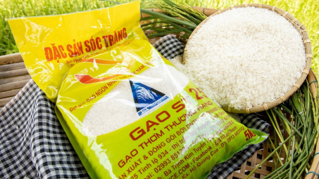 Quản lý thị trường hỗ trợ doanh nghiệp bảo vệ thương hiệu gạo ST24, ST25 trong nội địa