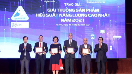 Điện Quang – Thương hiệu chiếu sáng đạt Hiệu suất năng lượng cao nhất năm 2021