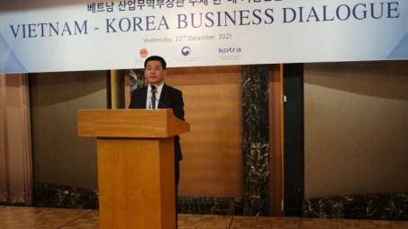 Thúc đẩy hợp tác thương mại, công nghiệp và năng lượng Việt Nam - Hàn Quốc