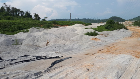 Ứng dụng công nghệ “bê tông” polyme xử lý xỉ thải phopho vàng