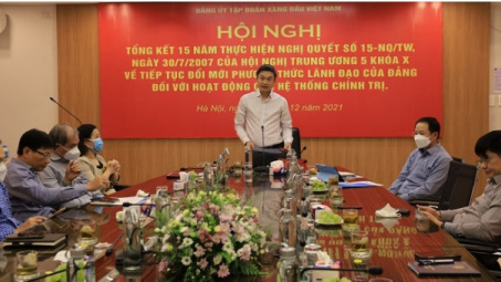 Đảng ủy Petrolimex: Tổng kết 15 năm thực hiện Nghị quyết Trung ương 5 khóa X