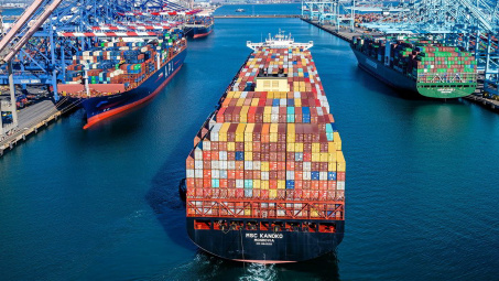 Giá cước container từ Châu Á - Bắc Mỹ tiếp tục ổn định, nhu cầu vận chuyển ở mức thấp