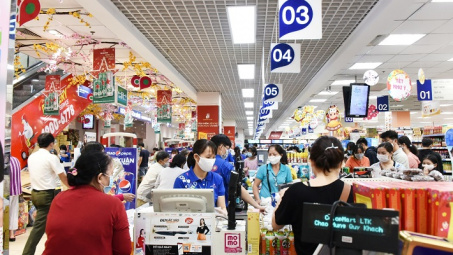 Siêu thị Co.opmart và Co.opmart sức mua thực phẩm tăng, kích hoạt chế độ chống dịch