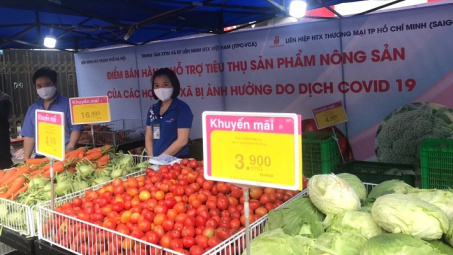 Các siêu thị lớn vào cuộc hỗ trợ tiêu thụ nông sản Hải Dương