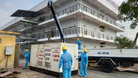 Những chiến sĩ áo cam “quên Tết” trong tâm dịch Chí Linh - Hải Dương