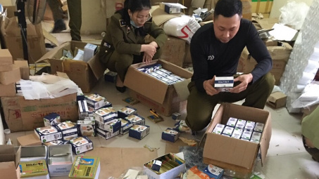 Triệt phá cơ sở gia công, đóng gói thuốc đông y nghi giả