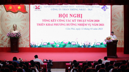 Than Thống Nhất: Triển khai phương hướng công tác kỹ thuật mỏ năm 2021