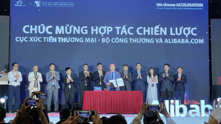 Alibaba.com cam kết hỗ trợ 10.000 doanh nghiệp Việt