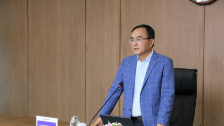 Ông Dương Quang Thành - Chủ tịch HĐTV EVN cùng đoàn công tác thăm và làm việc tại EVNGENCO1