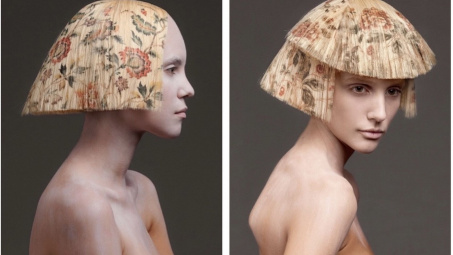 In cả một vườn hoa sặc sỡ trên tóc - Sự sáng tạo không giới hạn