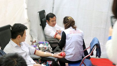 Ngày hội hiến máu tình nguyện “Giọt hồng Vinachem” năm 2021