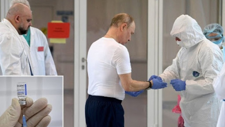 [Quốc tế nổi bật] Ông Putin đã được tiêm vaccine
