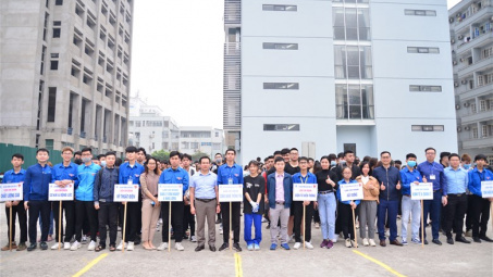 Đại học Điện lực: Giải  kéo co chào mừng 90 năm ngày thành lập Đoàn