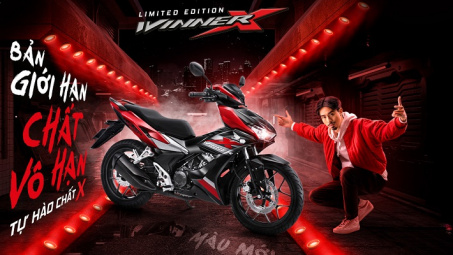 Honda ra mắt phiên bản màu giới hạn cho siêu phẩm WINNER X