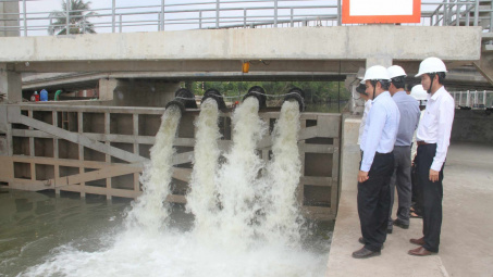 EVNSPC lập phương án tăng cường cấp điện chống hạn mặn