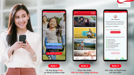 Prudential ra mắt sản phẩm bảo hiểm trực tuyến mới “Pru - Vui Sống”