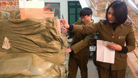 Ban Chỉ đạo 389 Hà Nội: Tháng 3 xử phạt hành chính, truy thu thuế nộp ngân sách nhà nước 287 tỷ 801 triệu