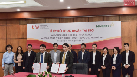 HABECO và Đại học Bách khoa Hà Nội hợp tác đào tạo nguồn nhân lực chất lượng cao cho ngành Công nghệ thực phẩm