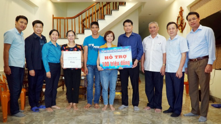 Trong 2 năm, 260 mái ấm đã đến với đoàn viên Công đoàn TKV