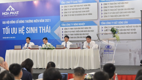 Lợi nhuận của Hòa Phát đạt kỷ lục 7.000 tỷ đồng trong Quý I, cổ tức năm 2020 là 40%