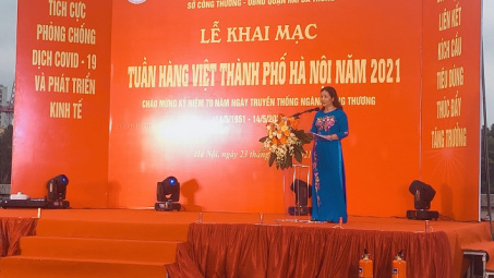 Tuần hàng Việt Thành phố Hà Nội năm 2021 lần thứ 2 thu hút 15 địa phương tham dự
