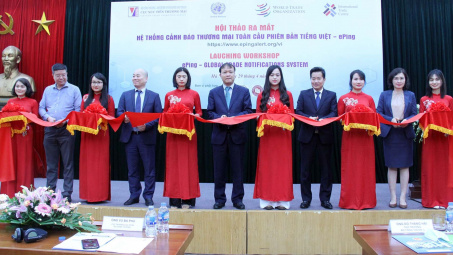 Ra mắt hệ thống cảnh báo thương mại toàn cầu phiên bản tiếng Việt - ePing